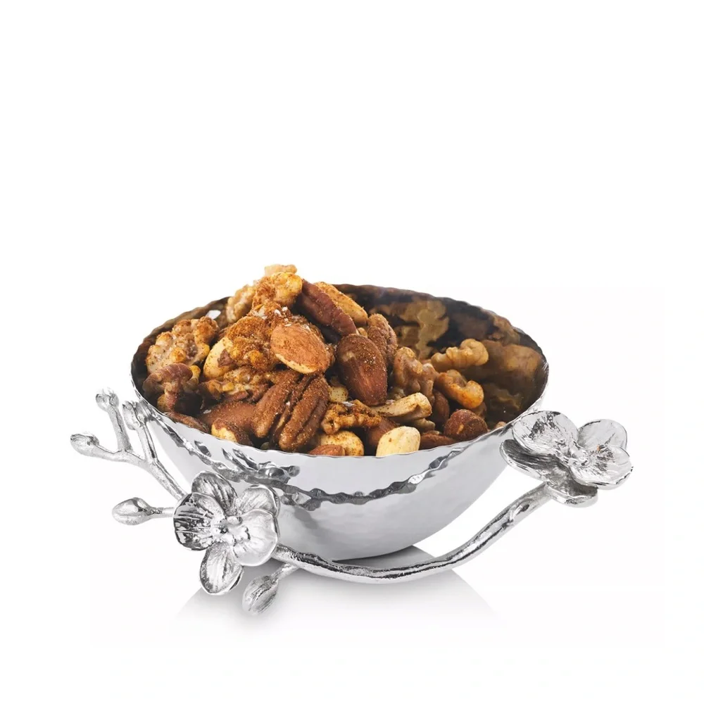 Michael Aram White Orchid Nut Bowl